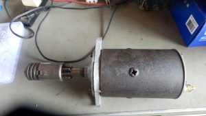 やっとINNOCENTI 120SLのスターターの修理が完了した