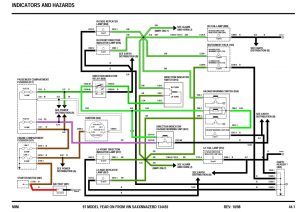 97SPiのウィンカーとハザードの配線図