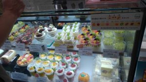 千疋屋で栗のお菓子を買った