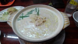 寒くなったので、天山の砂鍋煨麺