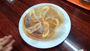 天山の羽根つき餃子