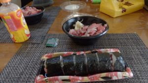 25式提督丼と25式提督太巻き