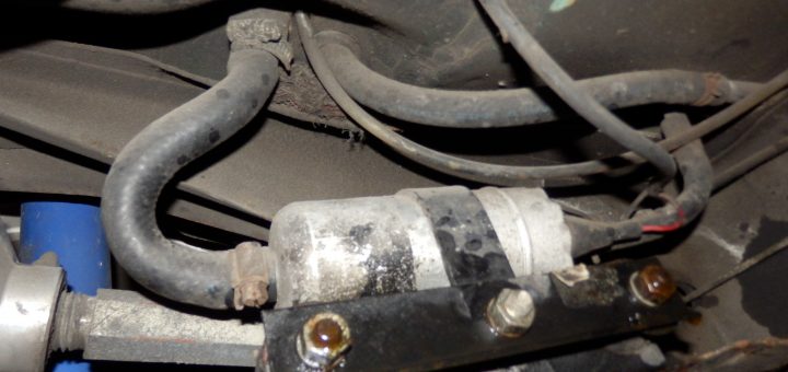 買った時から交換していない燃料ポンプ