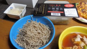 桶川そばも購入したけどそば粉100%でなかなかおいしかった