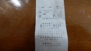 川越駅からMINNIEさんまでのタクシー代。11.3Kで30分ほど