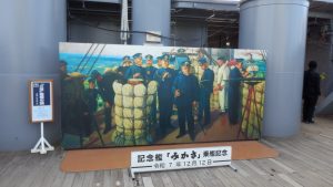 有名な三笠艦橋の図