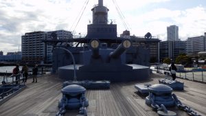 30cm砲だけど意外に大きいなあという印象