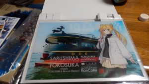 猿島航路で扱っているアクリルボード