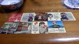 今回入手したシール類