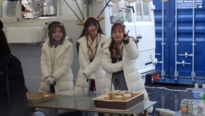 自分の回は遊撃隊が売り子さんをやっていた