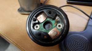 燃料ポンプへ行くSWの固定完了