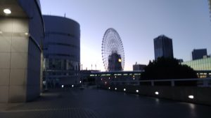 家を始発ででたけど、みなとみらいに着いたのは6:38分