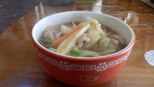 タンメンにして食してみた