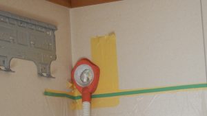 アスベスト対策の集塵機