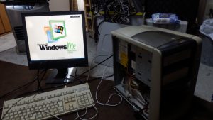 今回廃棄予定のWindows MEのマシン