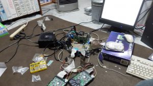 IwillのVD133PROというIDE RAIDが入っている変態ボードだった。