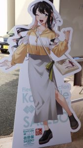北上さんと、長波様がお出迎え