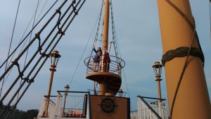 足柄さんと朝霜のコンビは面白い。