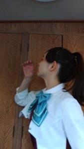 朝霜がリクエストで飲んでるシーンをやってくれた。