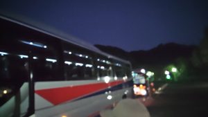 Willerさんが帰りのバスを用意してくれた。