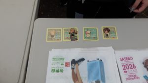 拡張A,Bクリアするともらえるシール4種