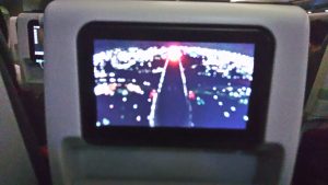 着陸の様子も見える