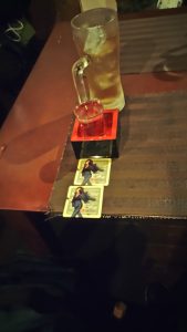 松竹丸さんは、BOXから自分でとるスタイル。混ざっていないのかモガドールが2枚来てしまった