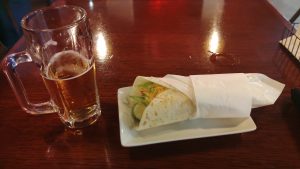 コラボメニューはタコス