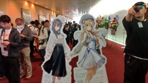 時雨とフレッチャーがお出迎え