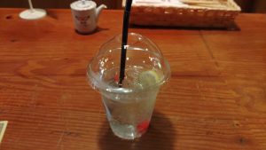 レモンスカッシュが付いてくる