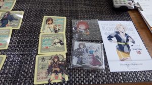 真ん中上のミニアクスタが、JAZZの参加賞