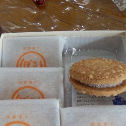 クッキーの柑橘系の案が入った不思議な味