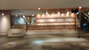 閉店中の店も目立つ