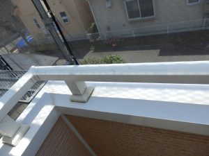 ベランダについてしまった傷