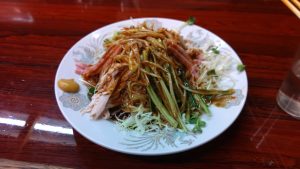 天山の冷やし中華