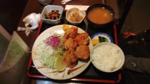 かずのから揚げ定食