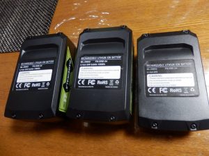 熱中症対策に、ハンディー扇風機のバッテリを購入した