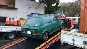 鹿浜橋からは、積車を呼んでみつさんの所へ運んだ。