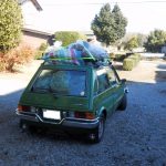 午前中に袋詰めが終わったので、一回梓のグリーンセンターへ捨てに行った