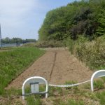 人の境界のお茶の木を刈られて困っていたけど、さすがに警告文が効いていたようだ。