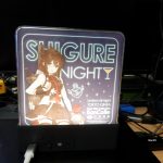 物販のShigureNIightの看板
