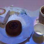 YAMAHAのロゴ付きどら焼き